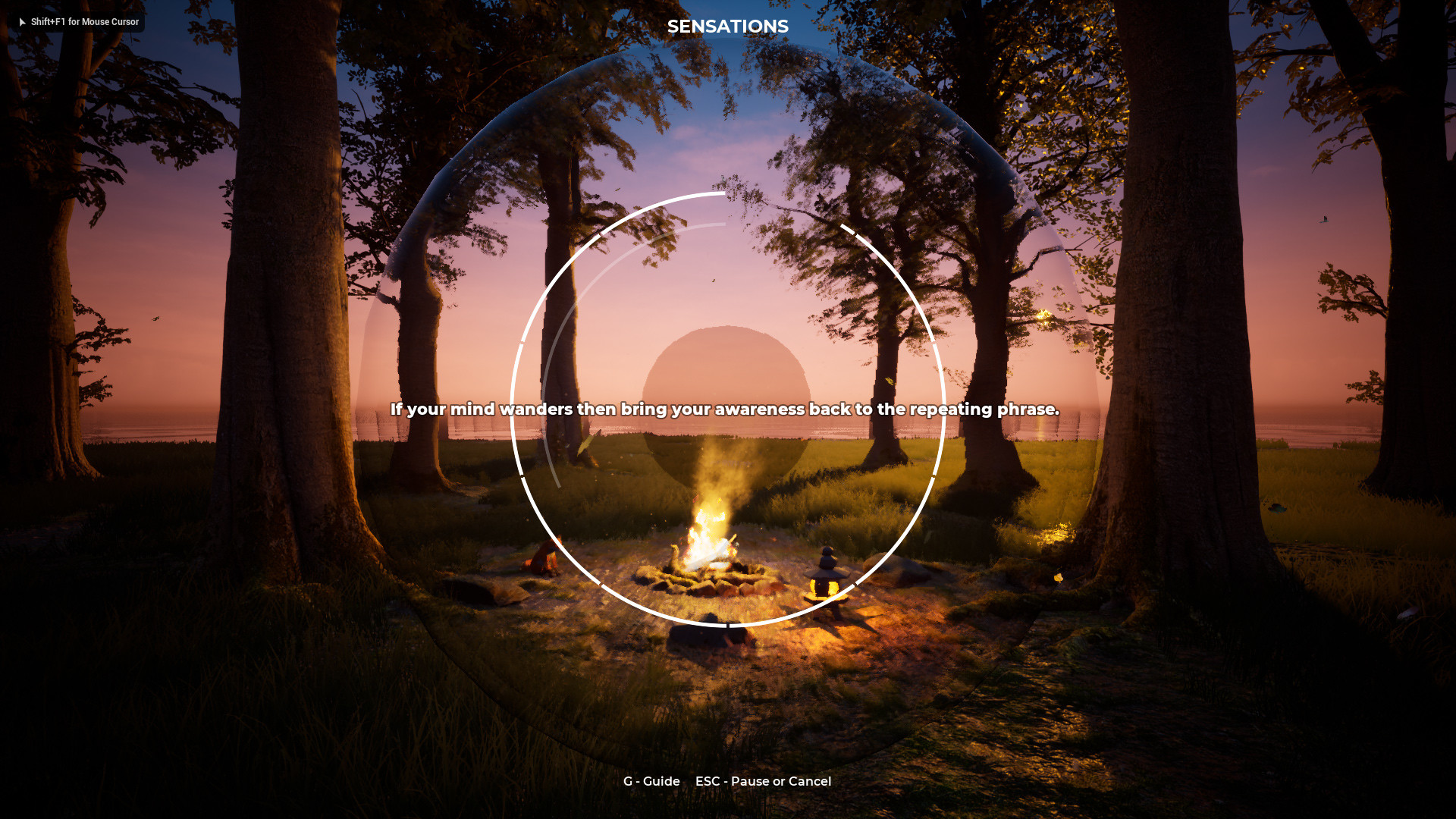 Captura 8: PLAYNE : The Meditation Game