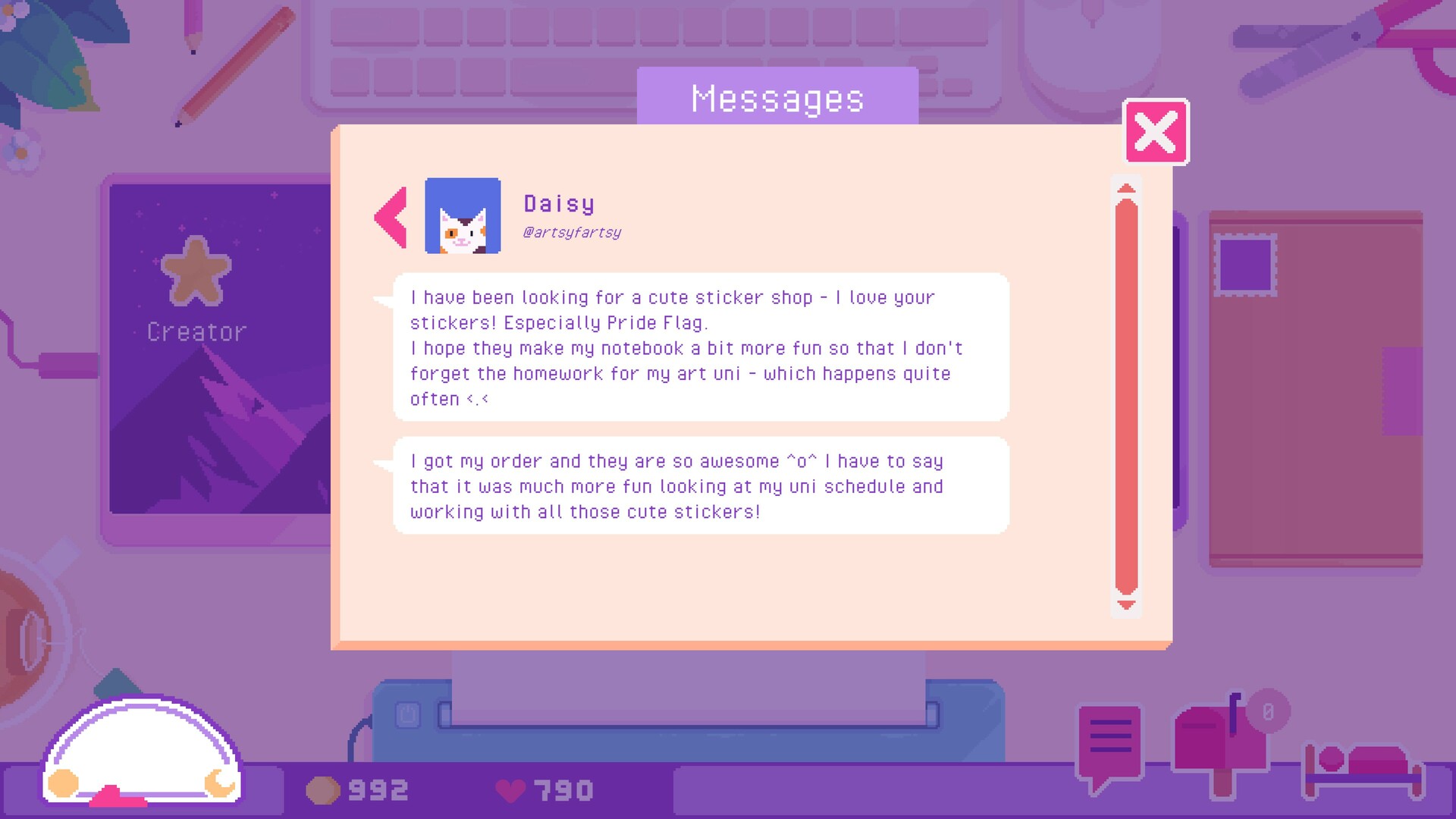 Captura 12: Sticky Business