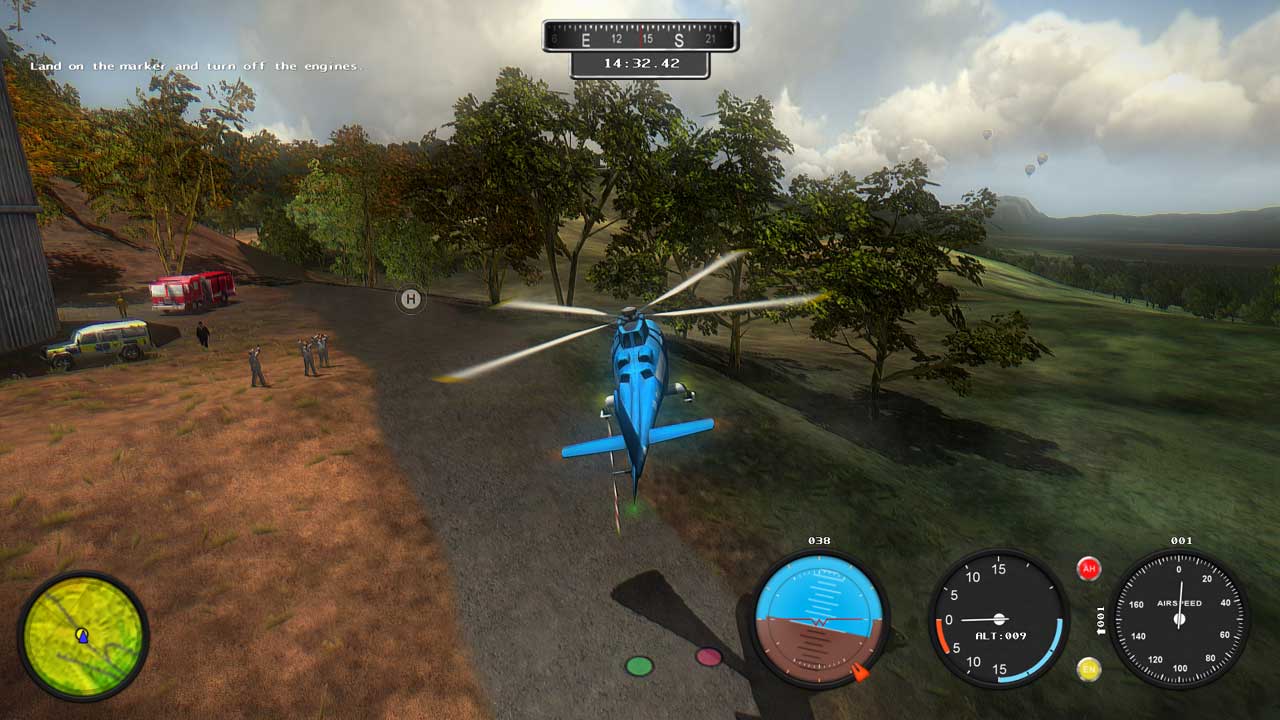 Captura: Helicopter Simulator 2014: Search and Rescue Demo