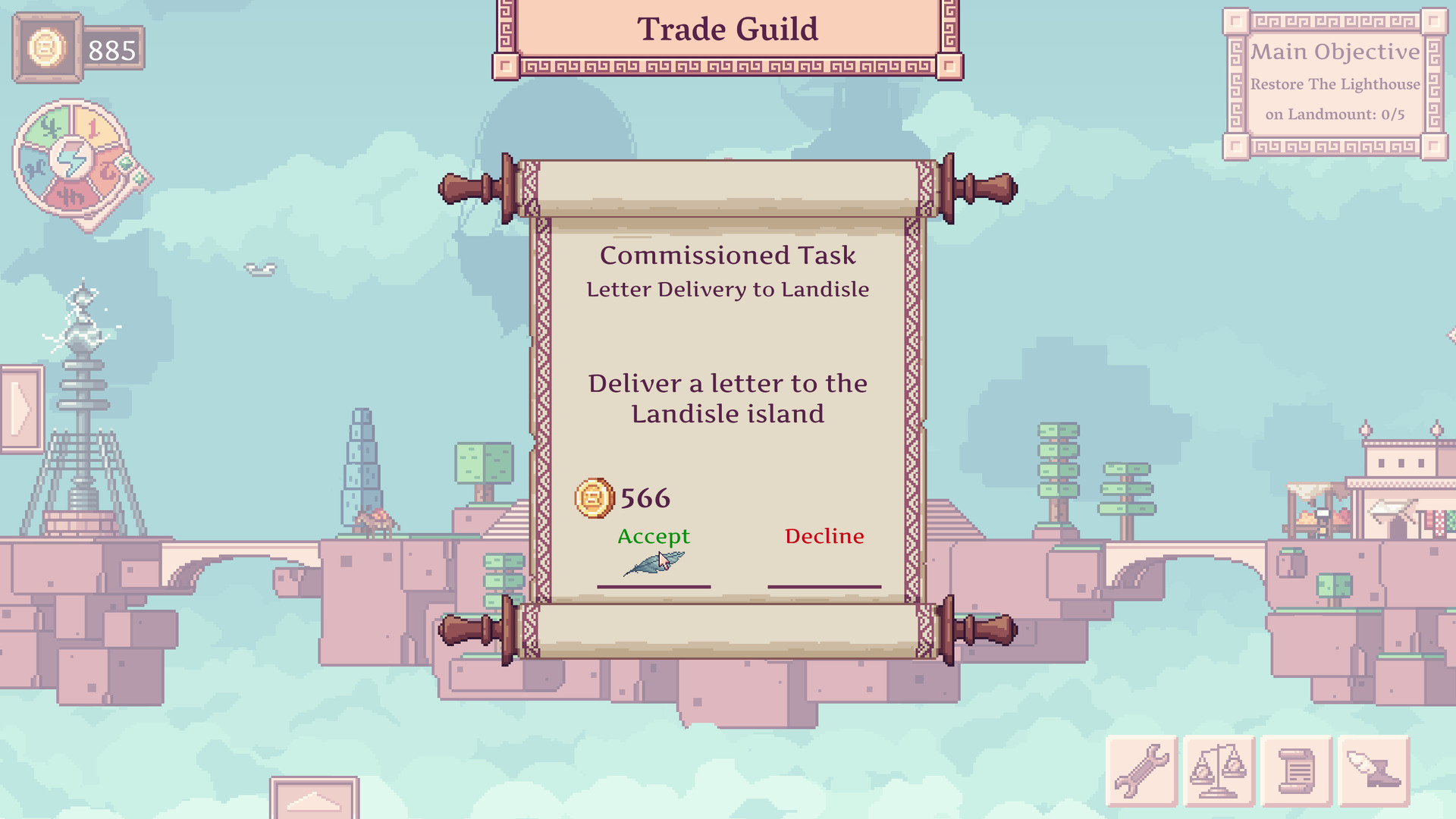 Captura 16: Merchant of the Skies