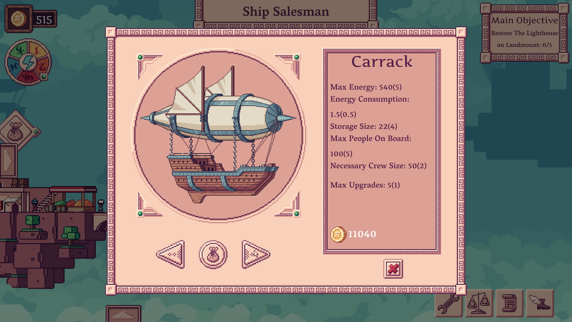 Captura 9: Merchant of the Skies