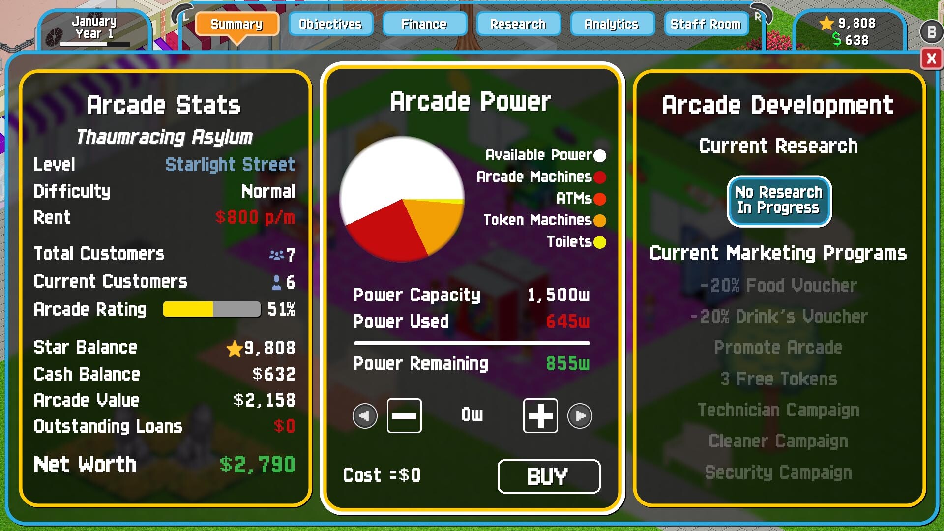 Captura: Arcade Tycoon ™ : Simulation Game