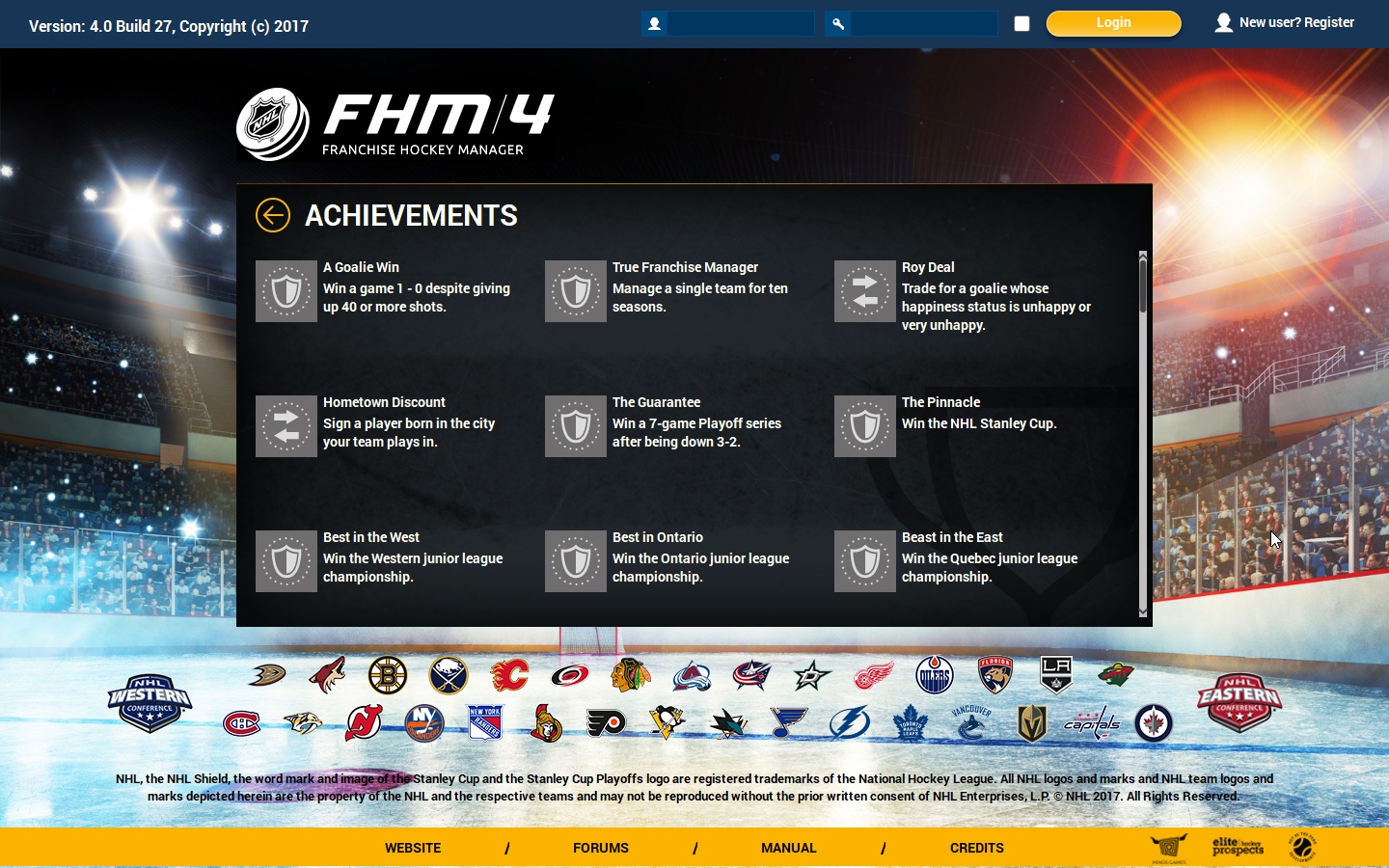 Captura 19: Franchise Hockey Manager 4