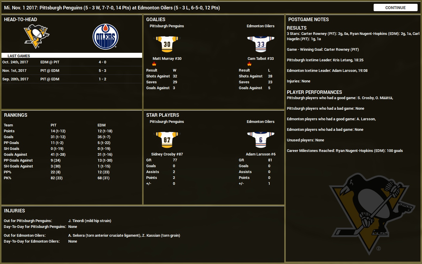 Captura 7: Franchise Hockey Manager 4