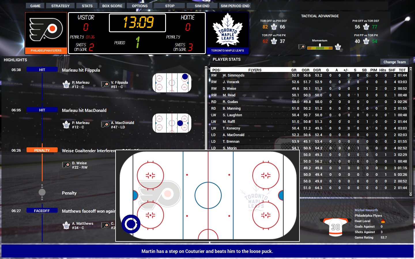 Captura 8: Franchise Hockey Manager 4