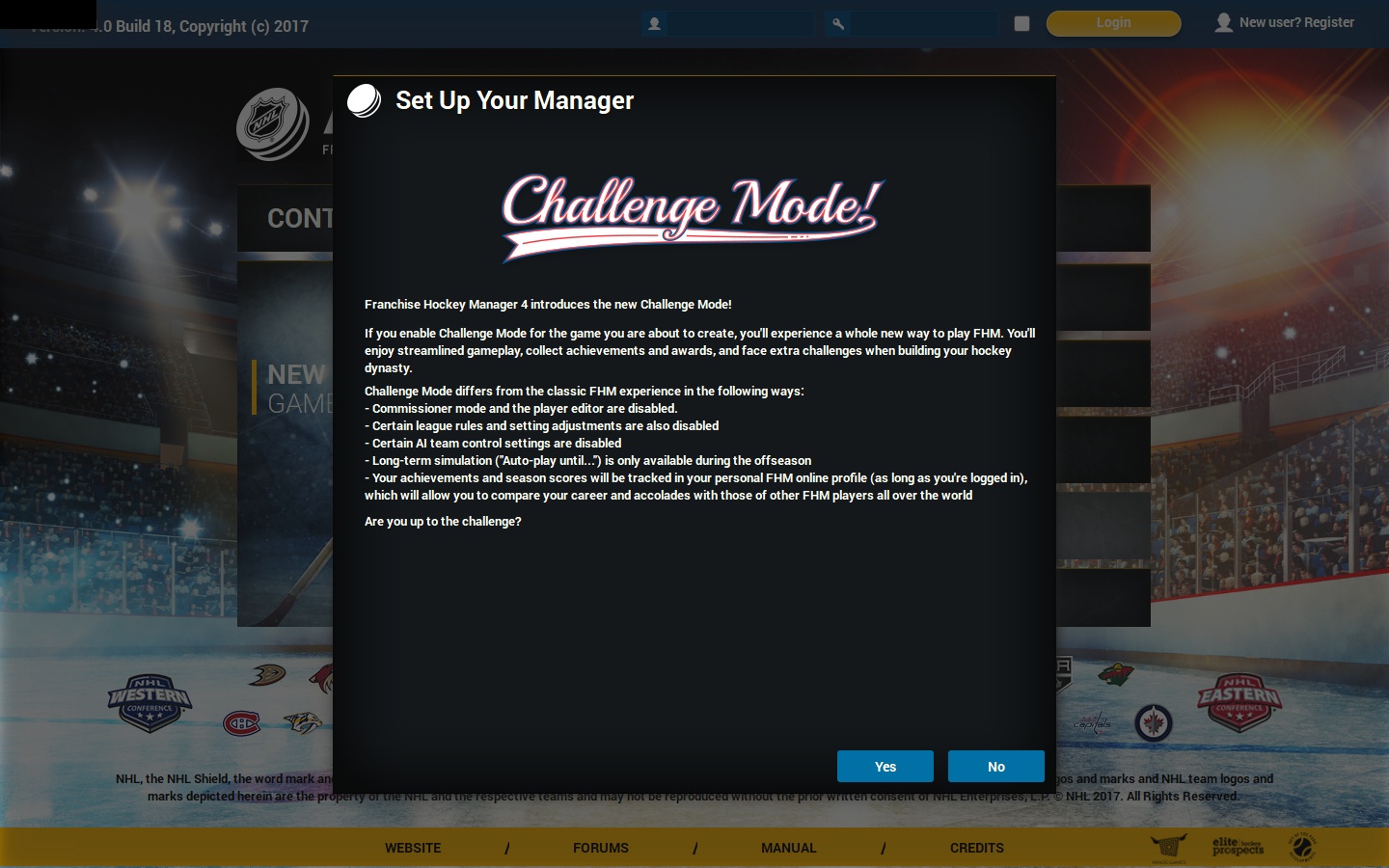 Captura 9: Franchise Hockey Manager 4