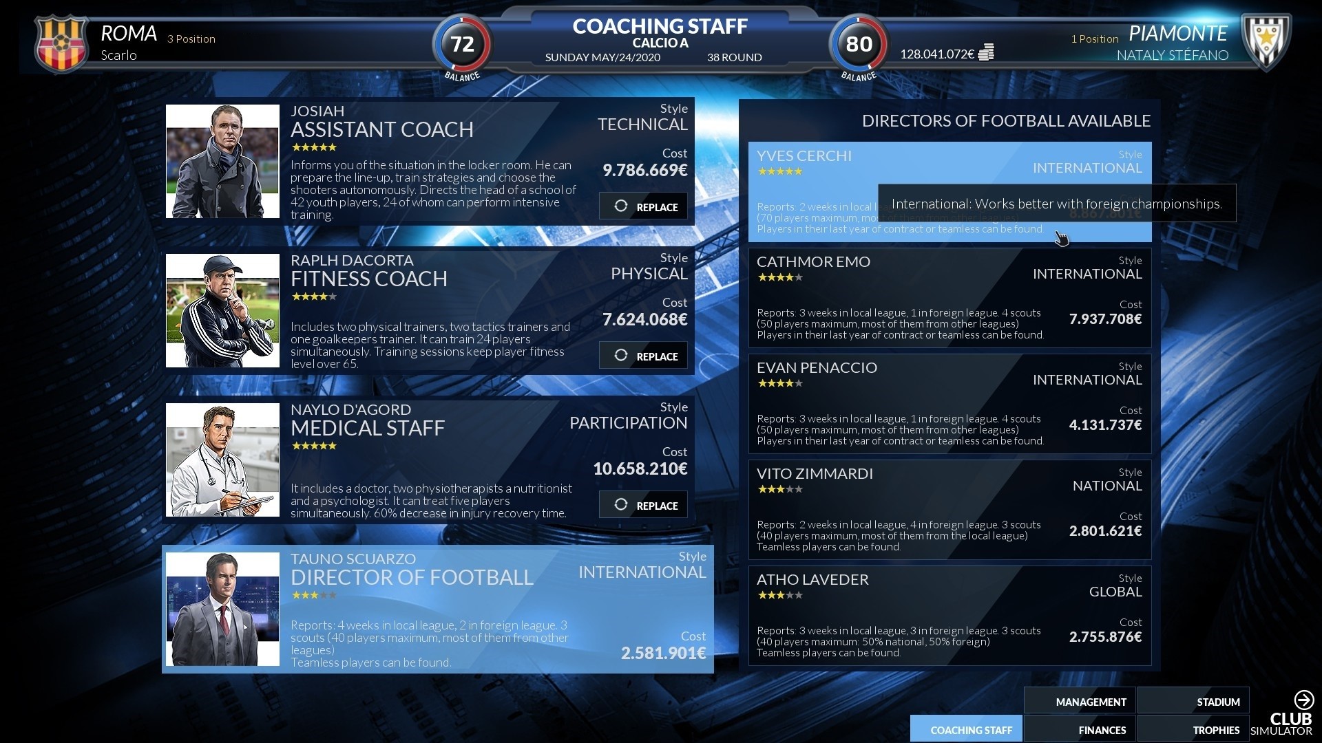 Captura 15: Football Club Simulator - FCS #21