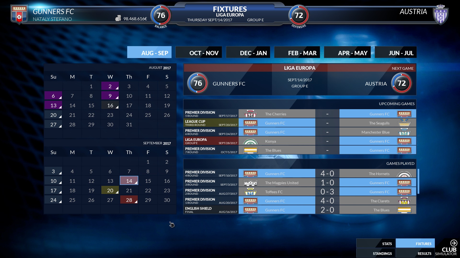 Captura 29: Football Club Simulator - FCS #21