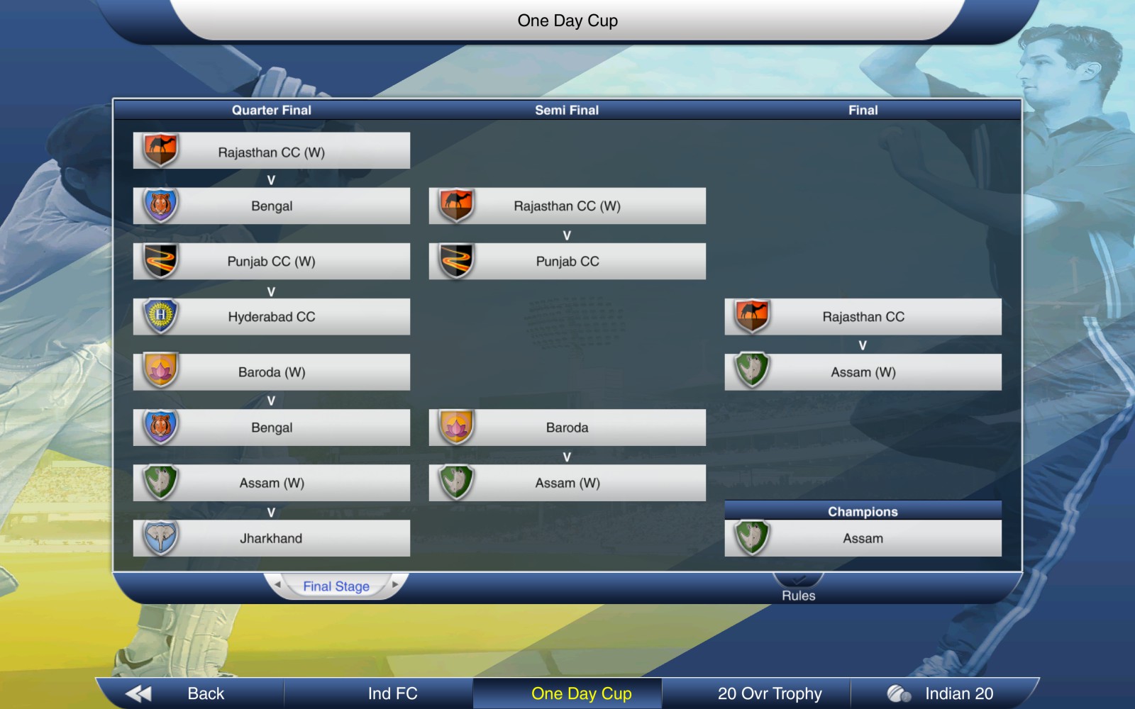 Captura 14: Cricket Captain 2015