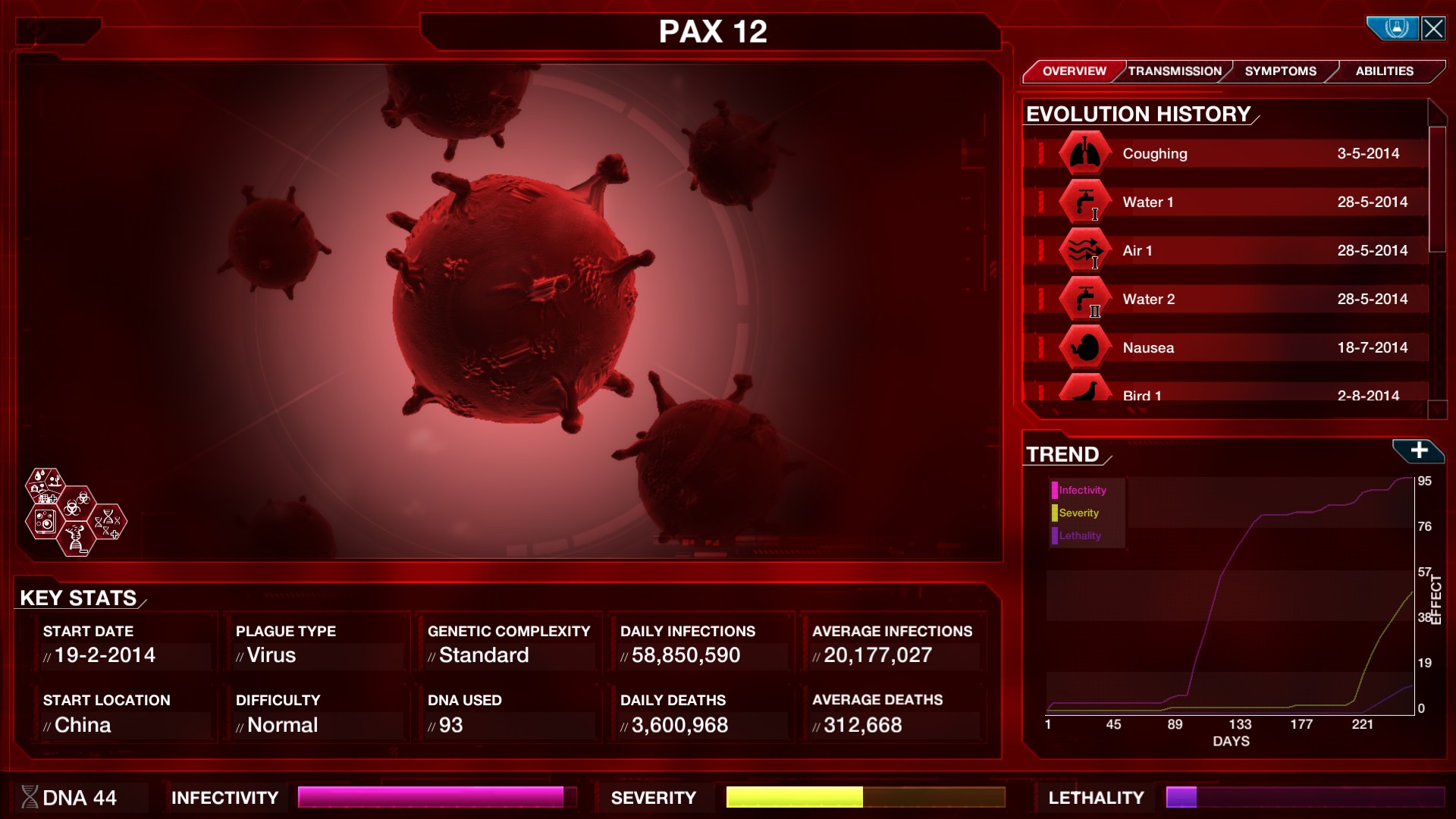 Captura 12: Plague Inc: Evolved