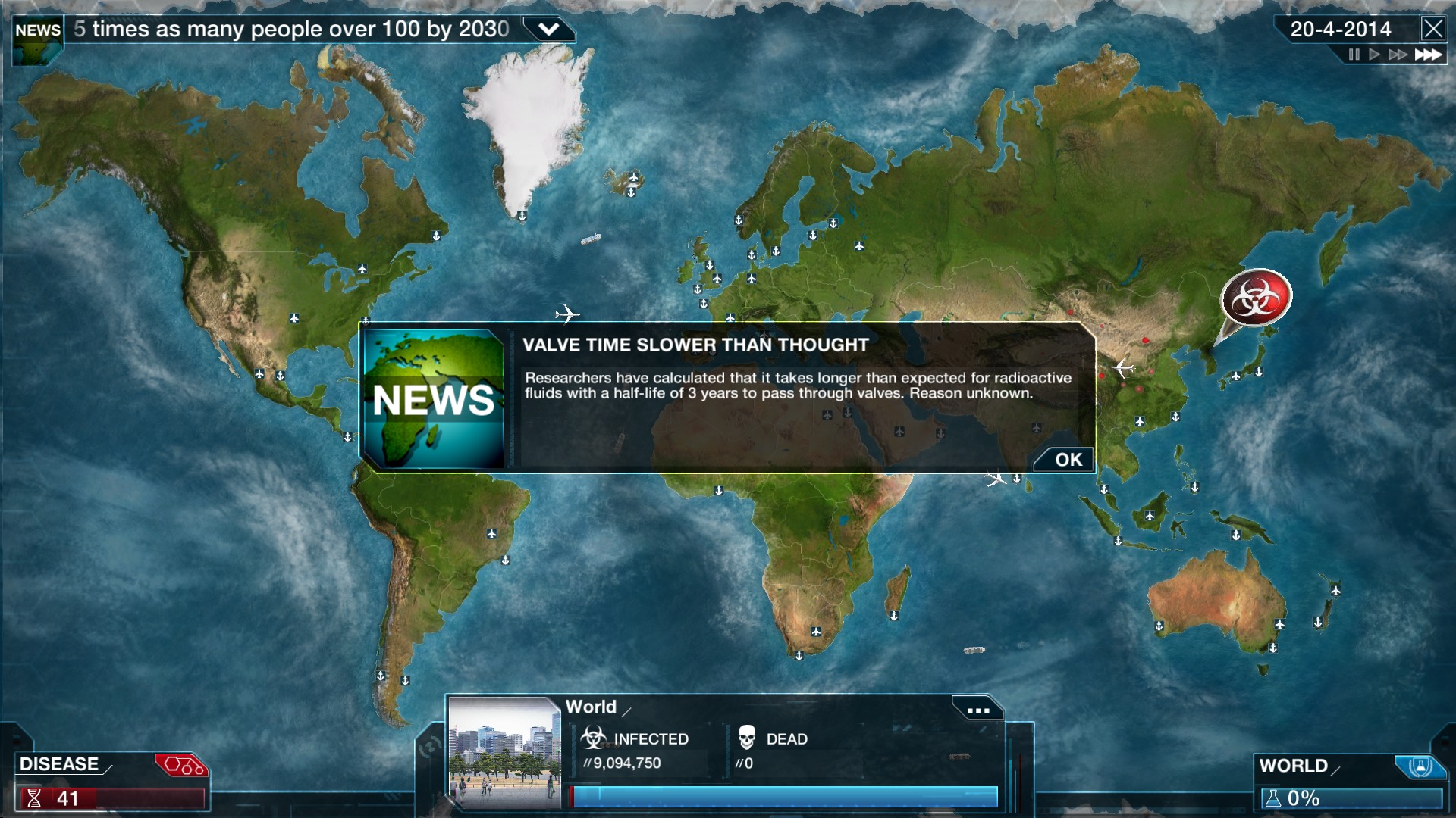 Captura 13: Plague Inc: Evolved