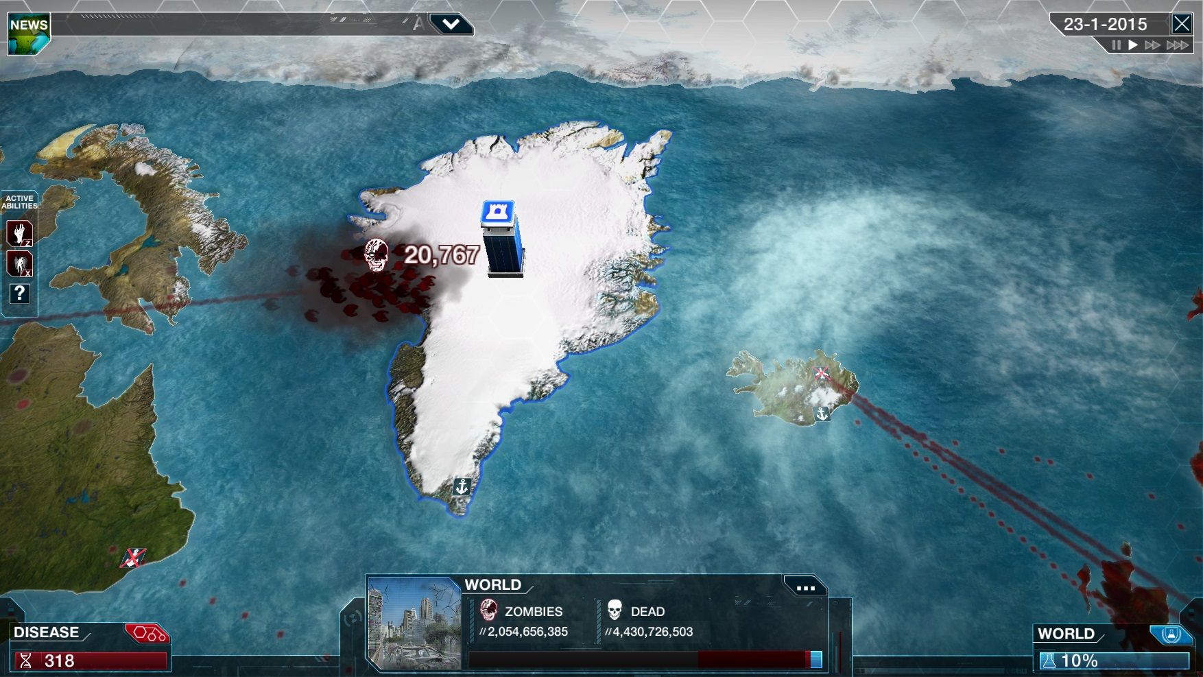 Captura 16: Plague Inc: Evolved