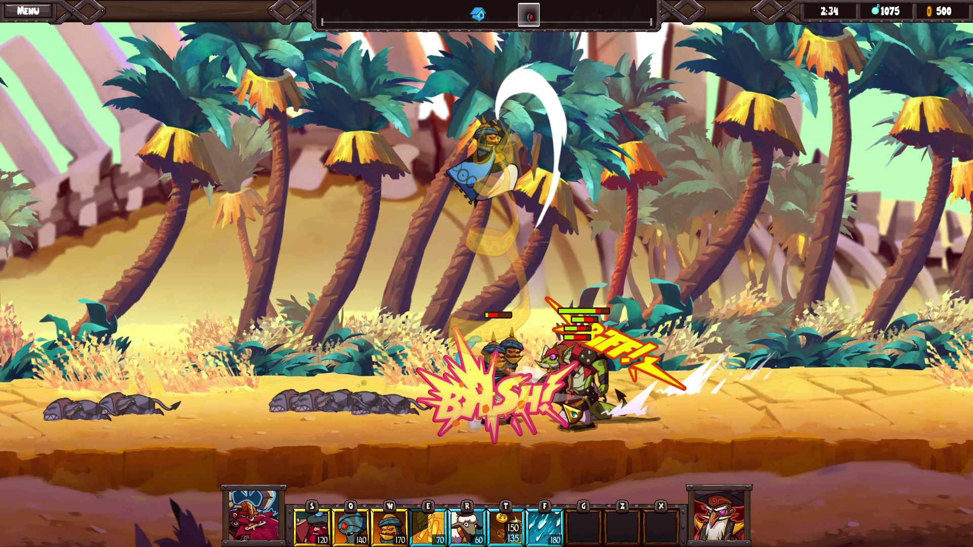 Captura 11: Swords and Soldiers 2 Shawarmageddon