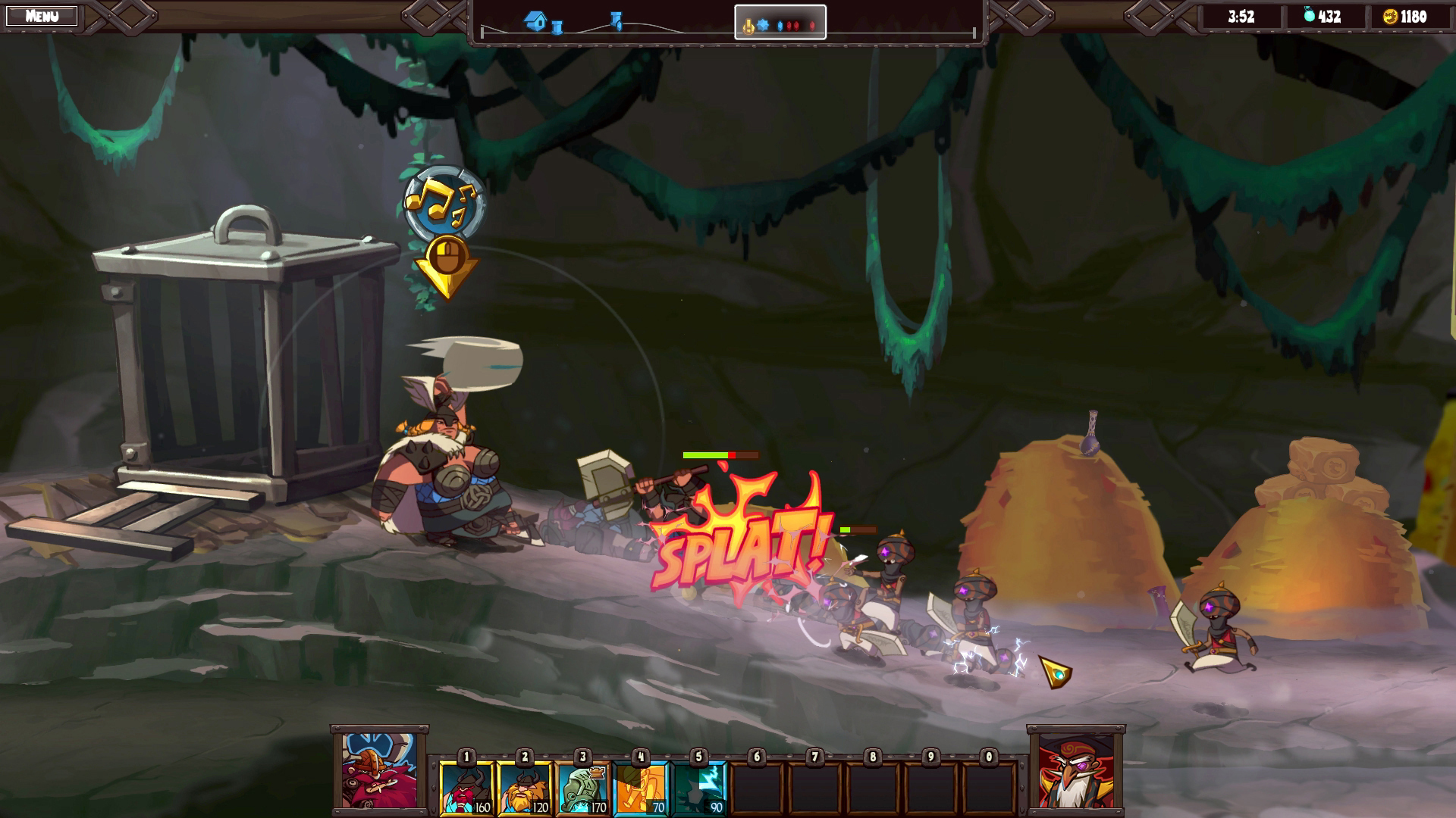 Captura 10: Swords and Soldiers 2 Shawarmageddon