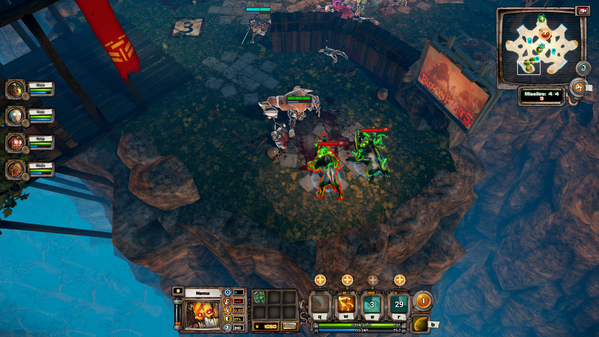 Captura: Bloodsports.TV