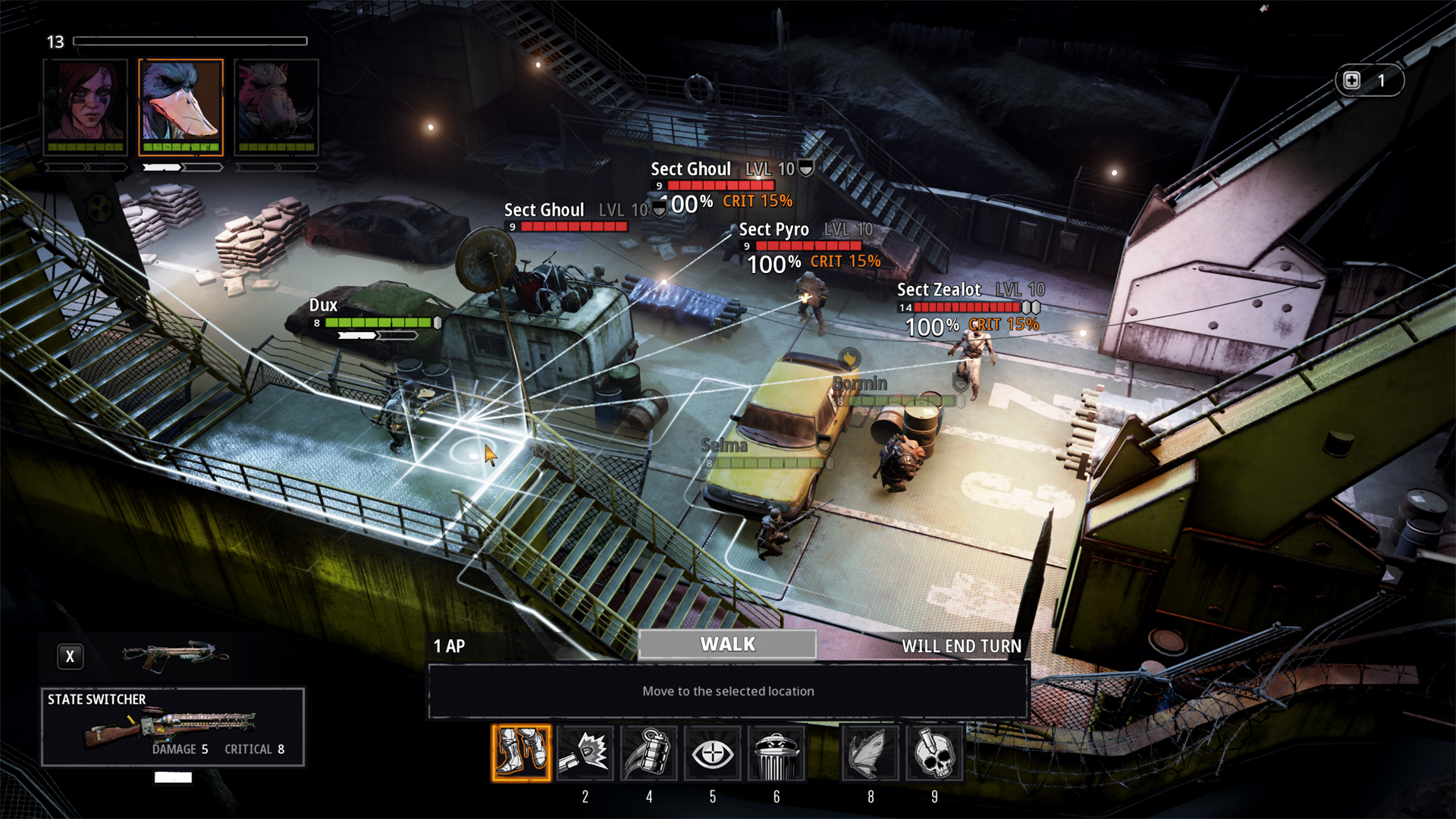 Captura 7: Mutant Year Zero: Road to Eden