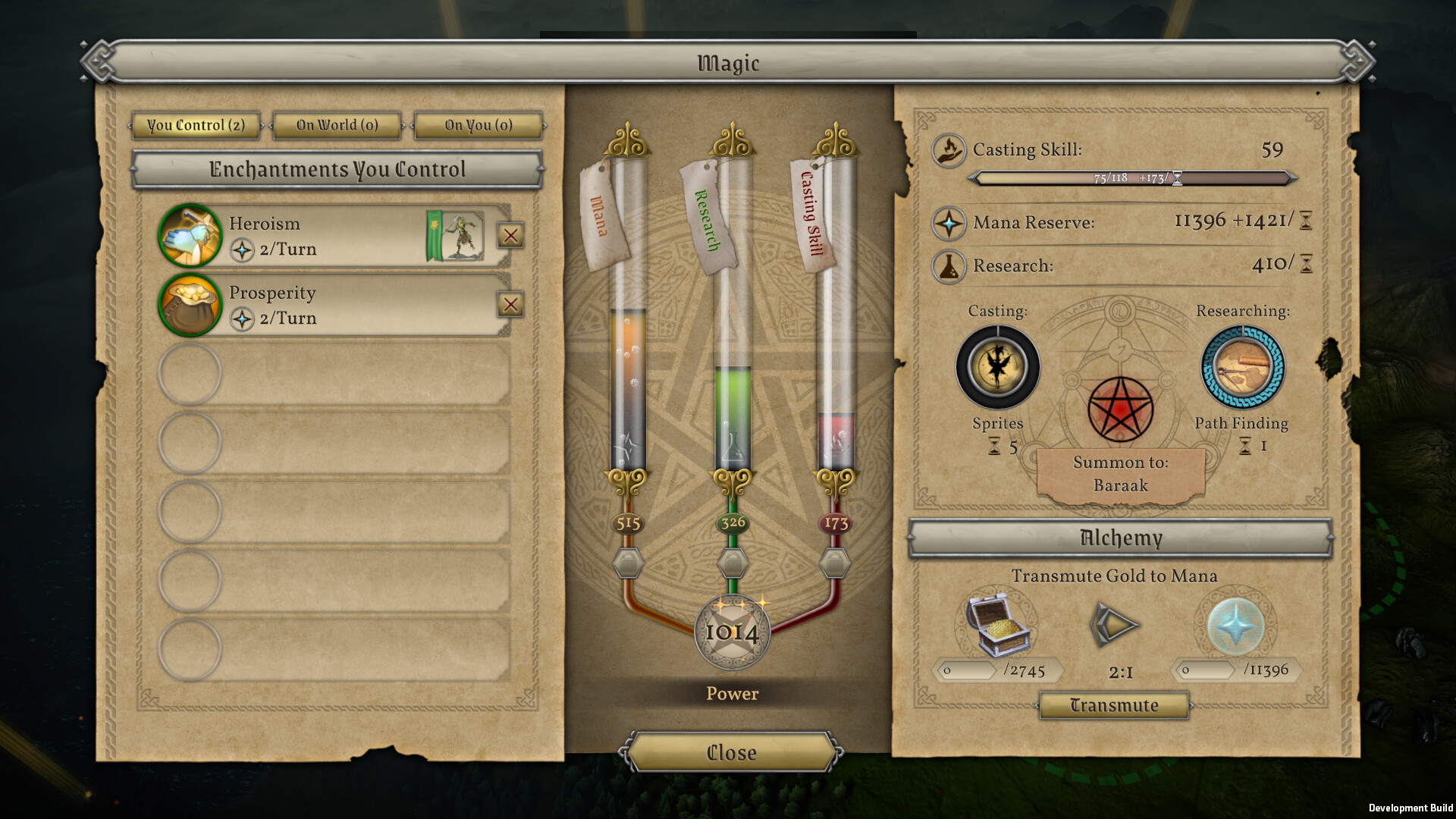 Captura 8: Master of Magic