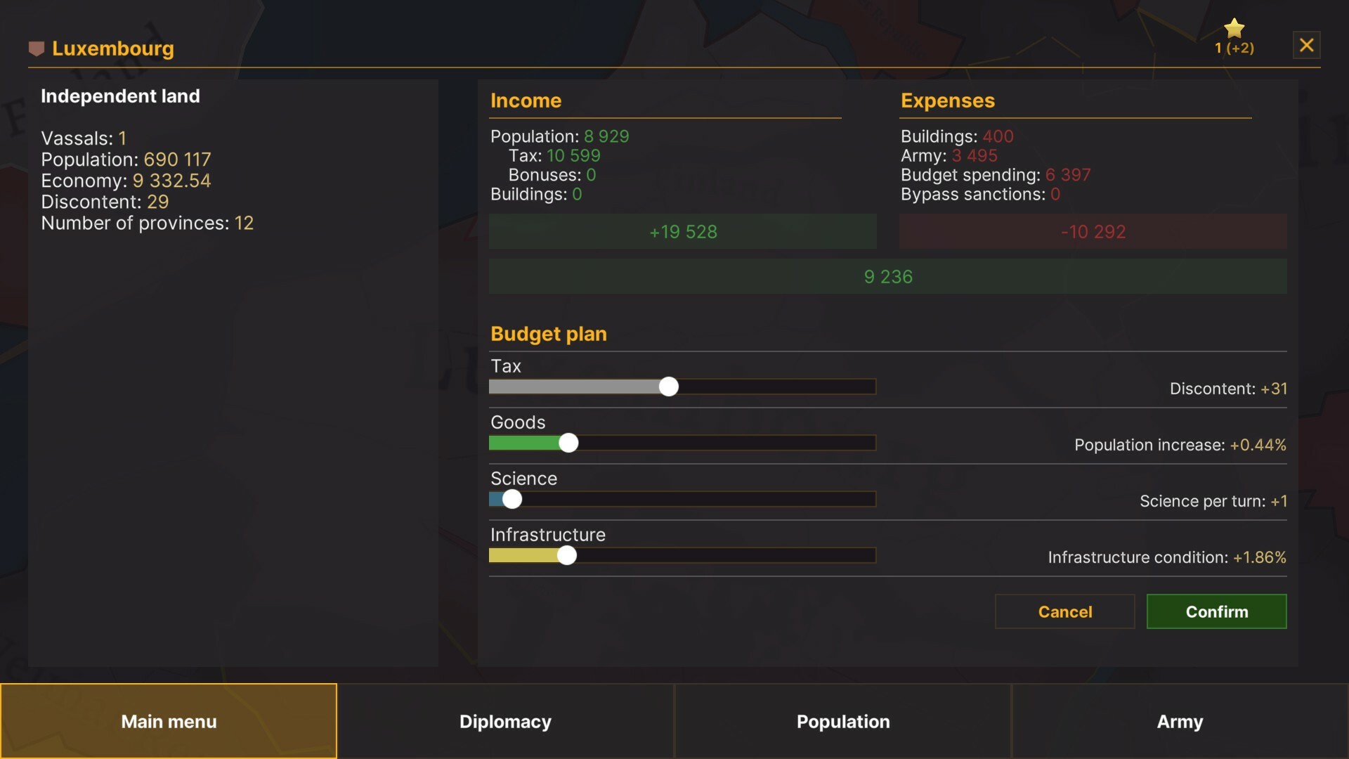 Captura 12: Warnament