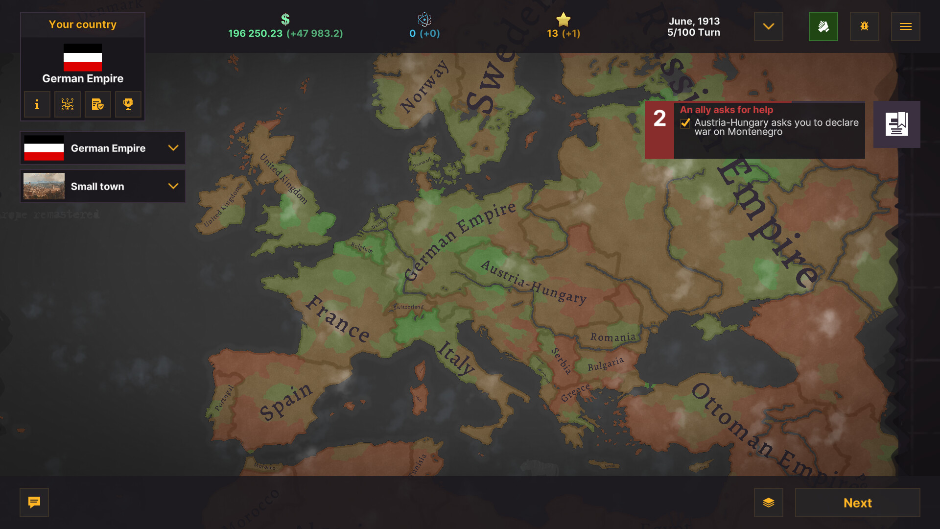 Captura 13: Warnament