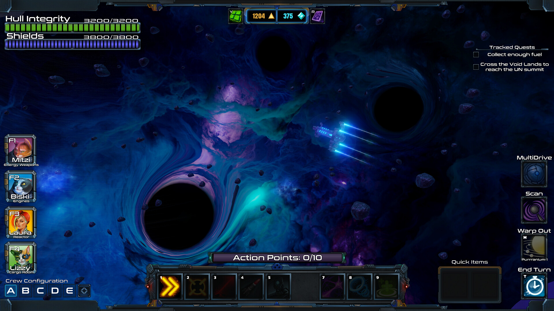 Captura: Space Cats Tactics