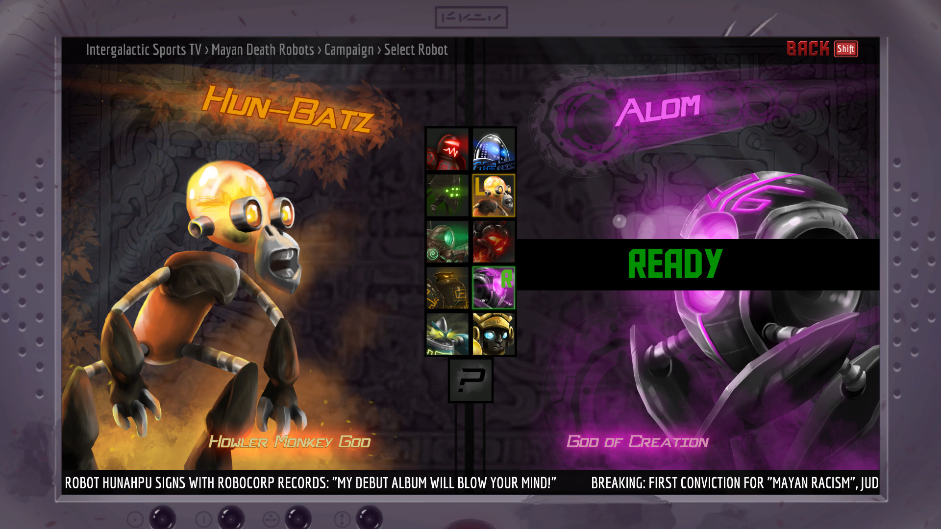 Captura: Mayan Death Robots