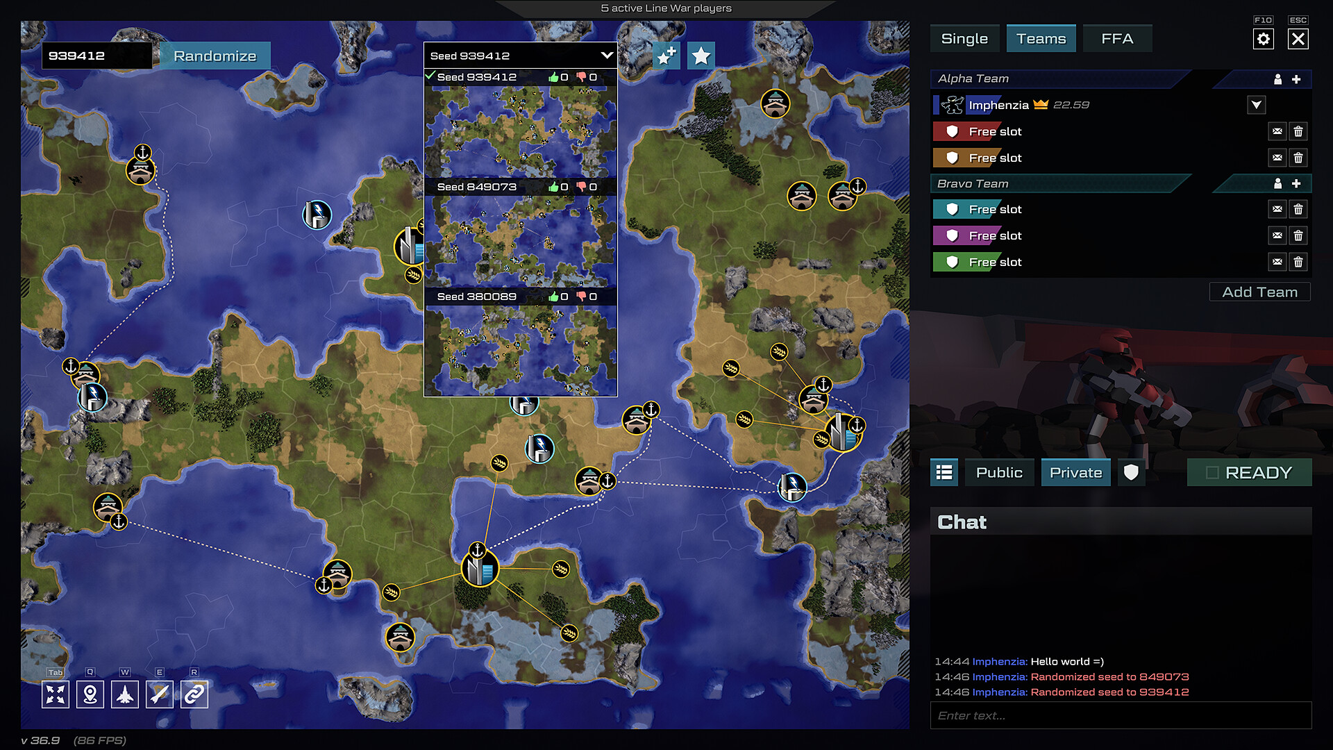 Captura 14: Line War