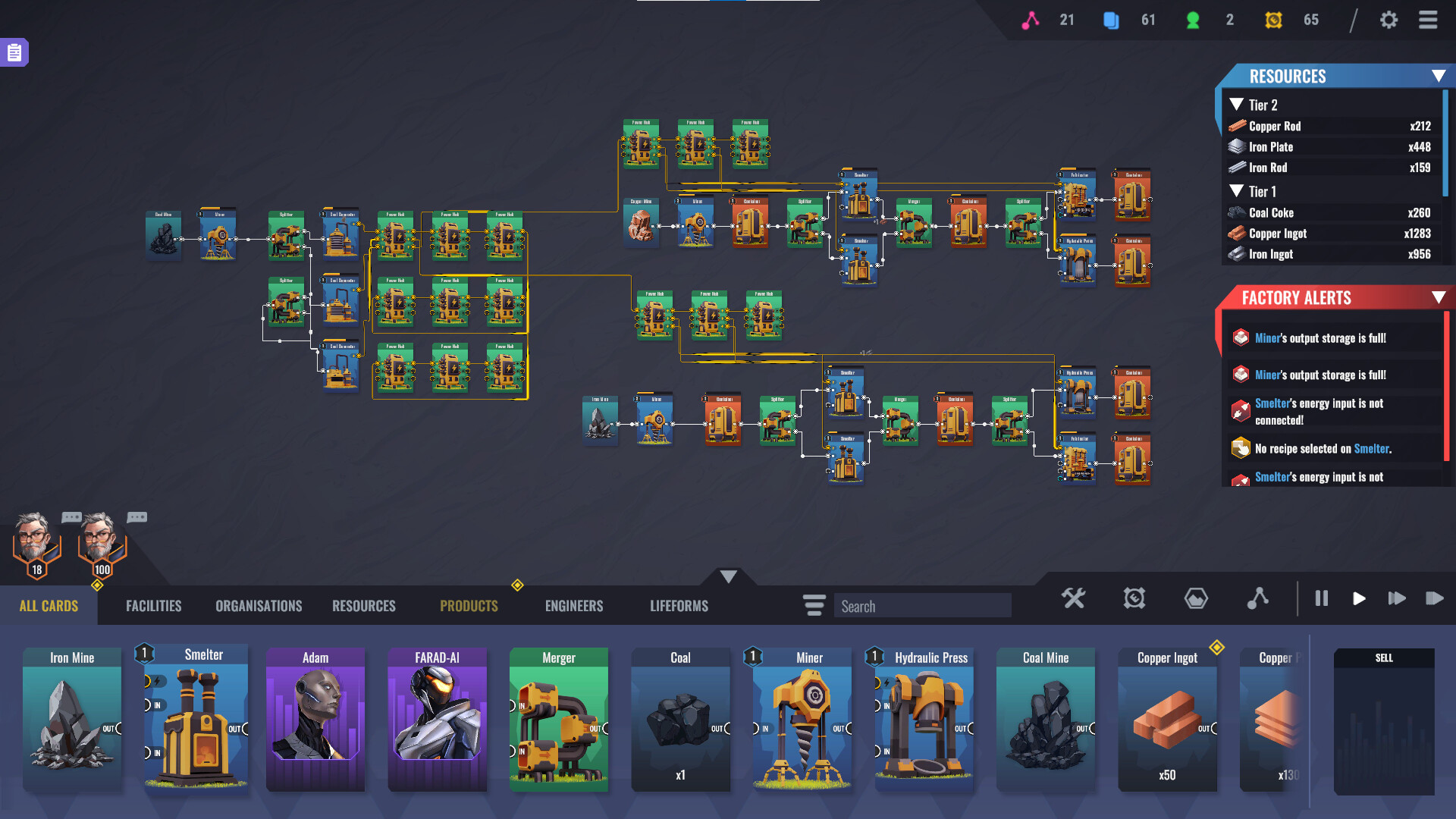 Captura 12: Factory Planner