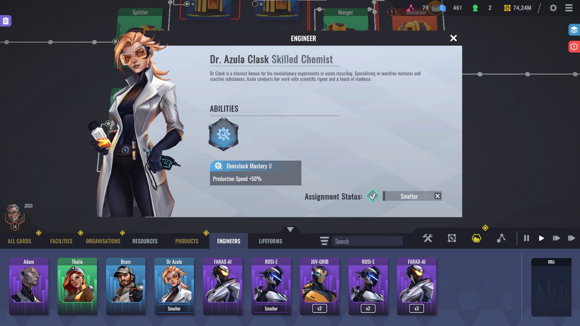 Captura: Factory Planner