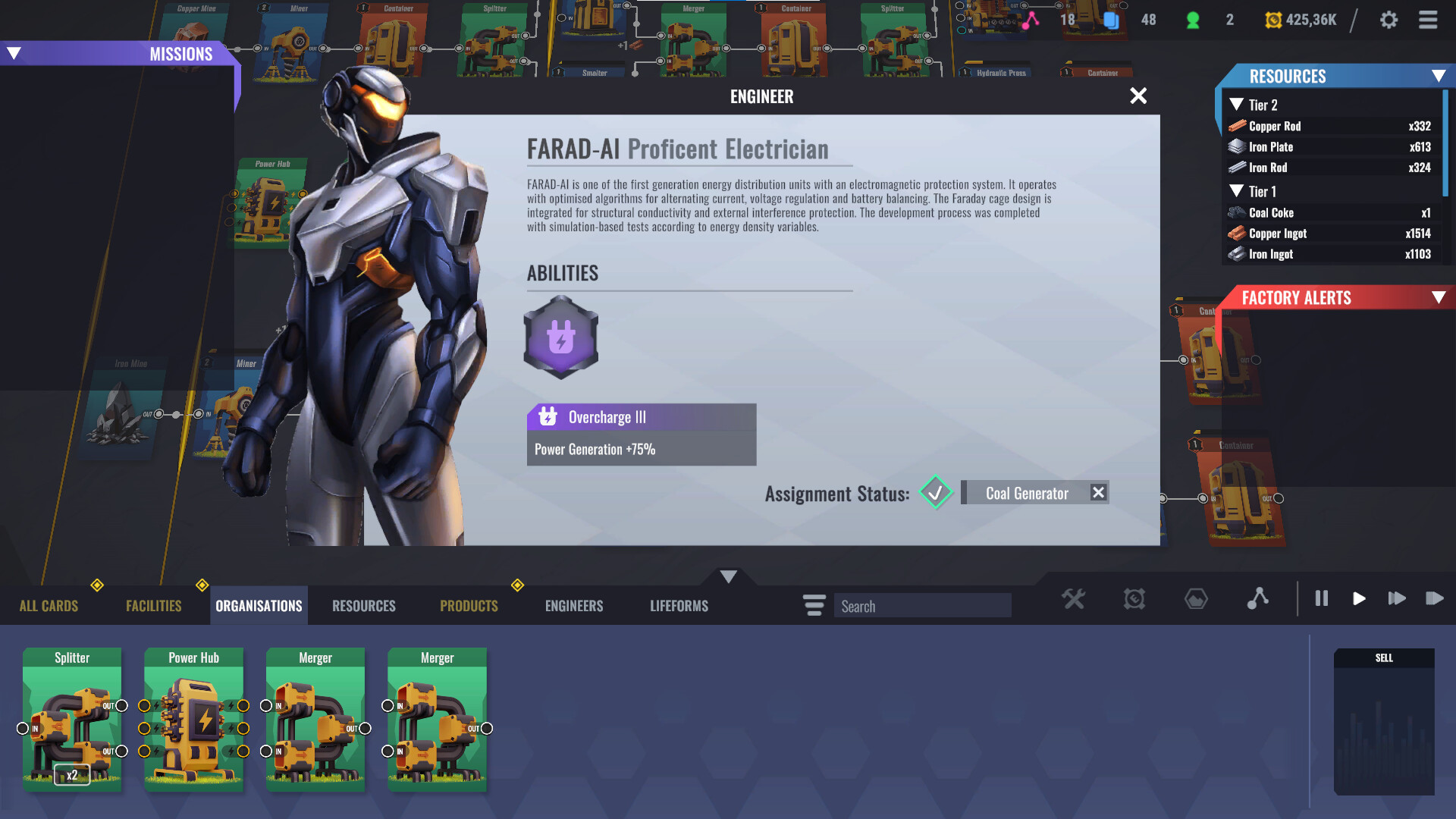 Captura 8: Factory Planner