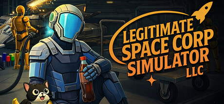 Capa: Legitimate Space Corp Simulator LLC