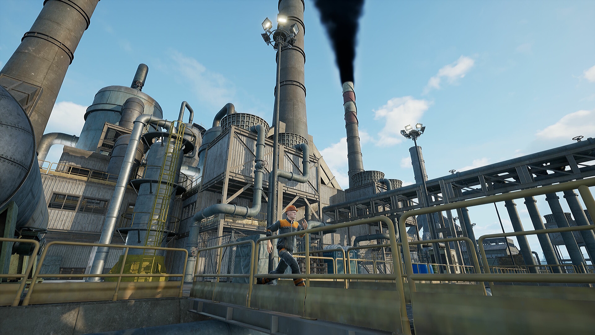 Captura: Oil Refinery - The Simulation