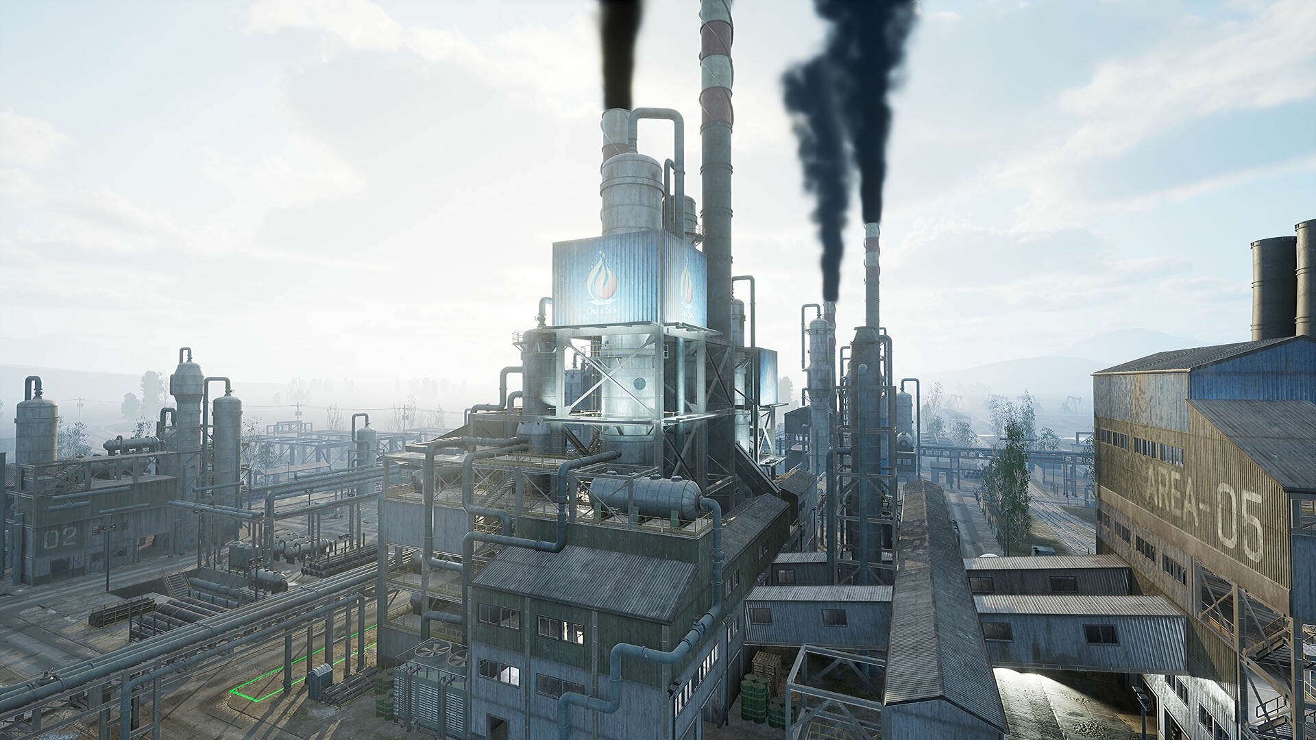 Captura 8: Oil Refinery - The Simulation
