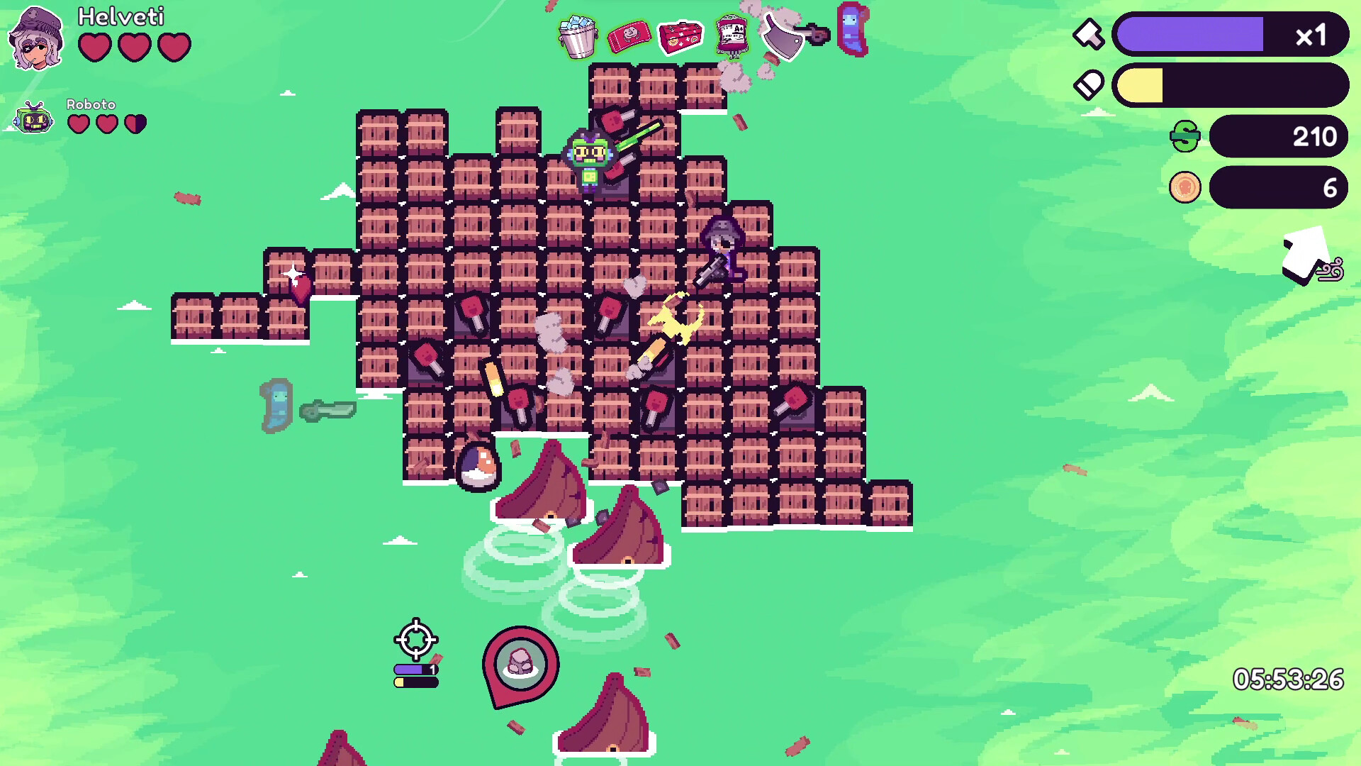 Captura: Super Raft Boat Together