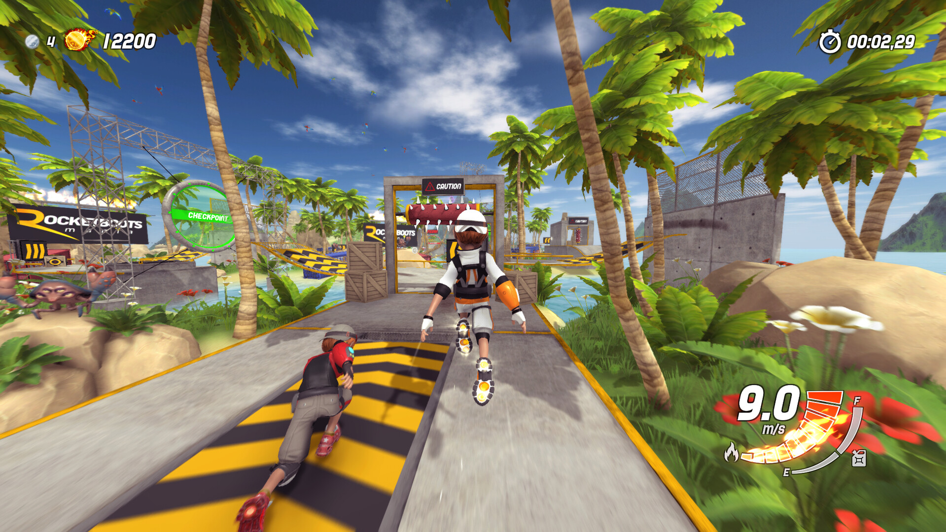 Captura: Rocket Boots Mania