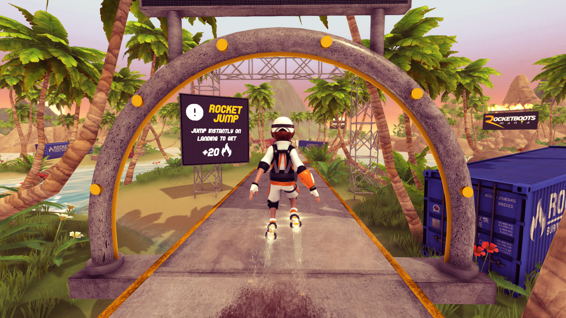 Captura: Rocket Boots Mania