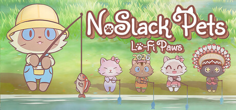 Capa: NoSlack Pets: Lo-Fi Paws