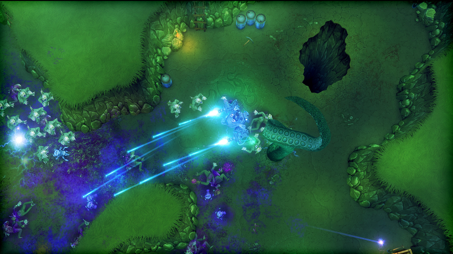 Captura 8: Tesla vs Lovecraft