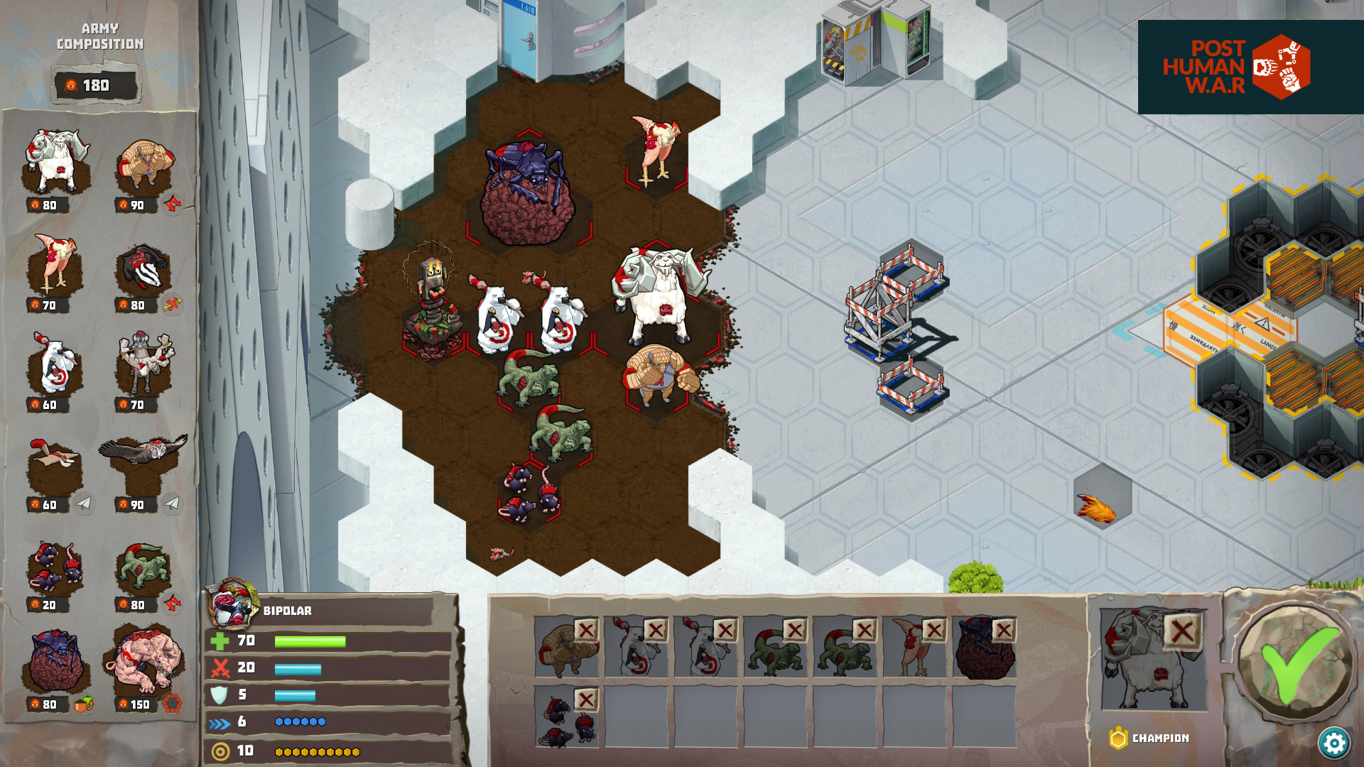 Captura: Post Human W.A.R