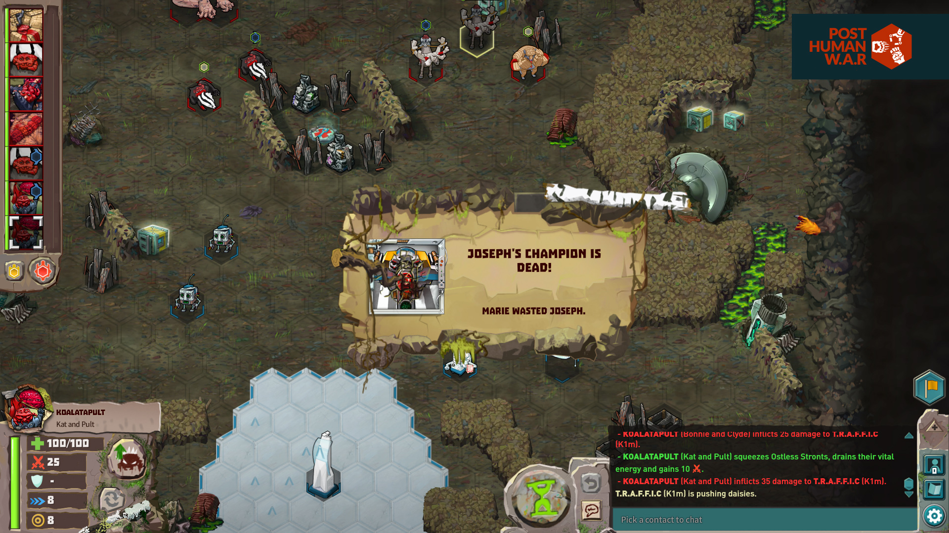 Captura 6: Post Human W.A.R