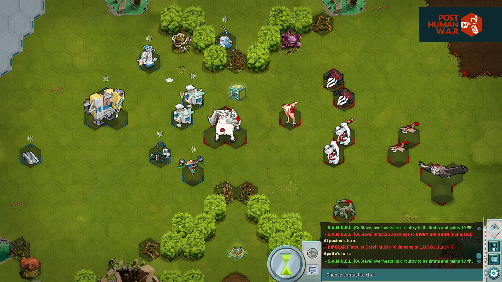 Captura 8: Post Human W.A.R