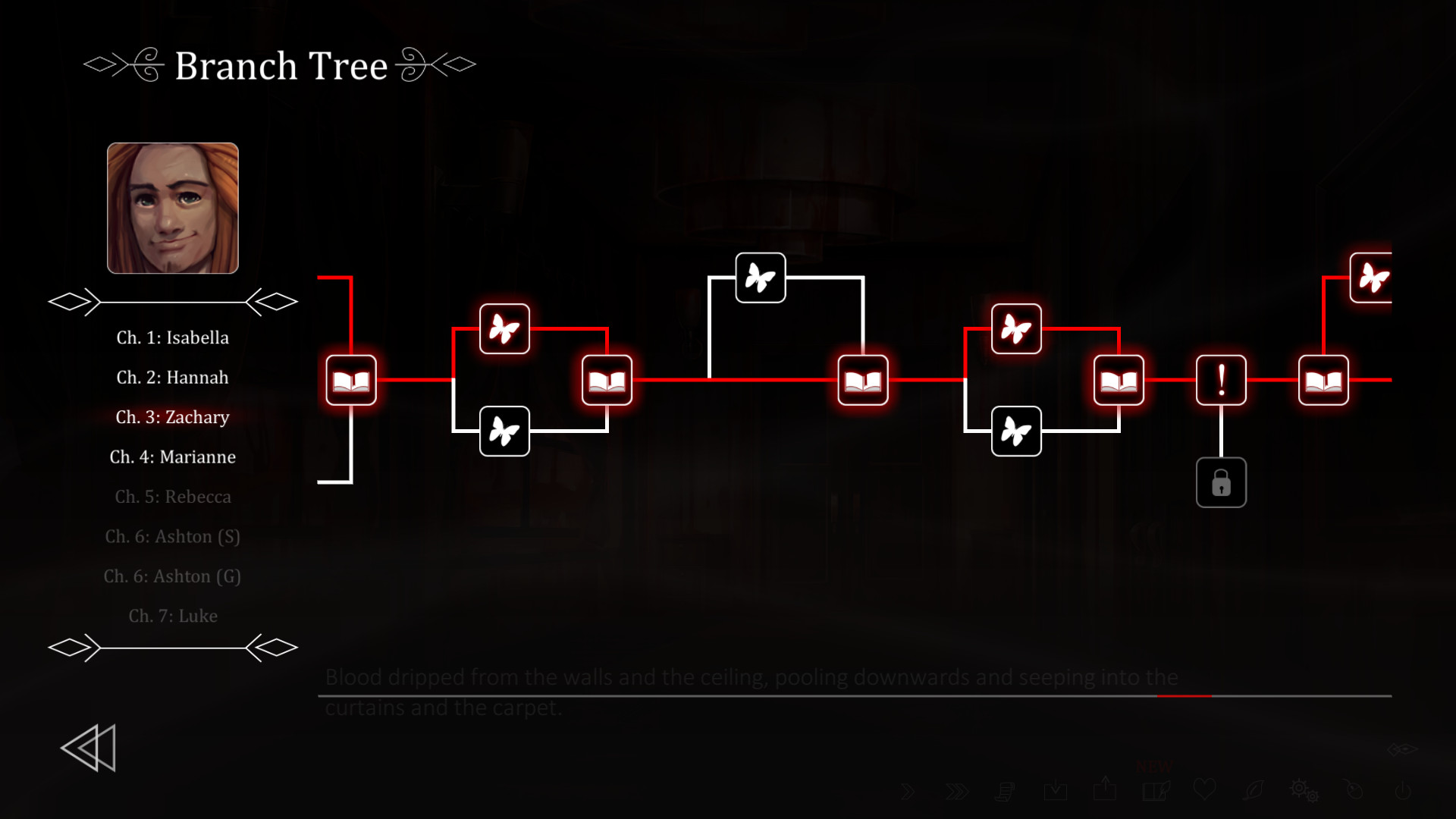 Captura 13: The Letter - Horror Visual Novel