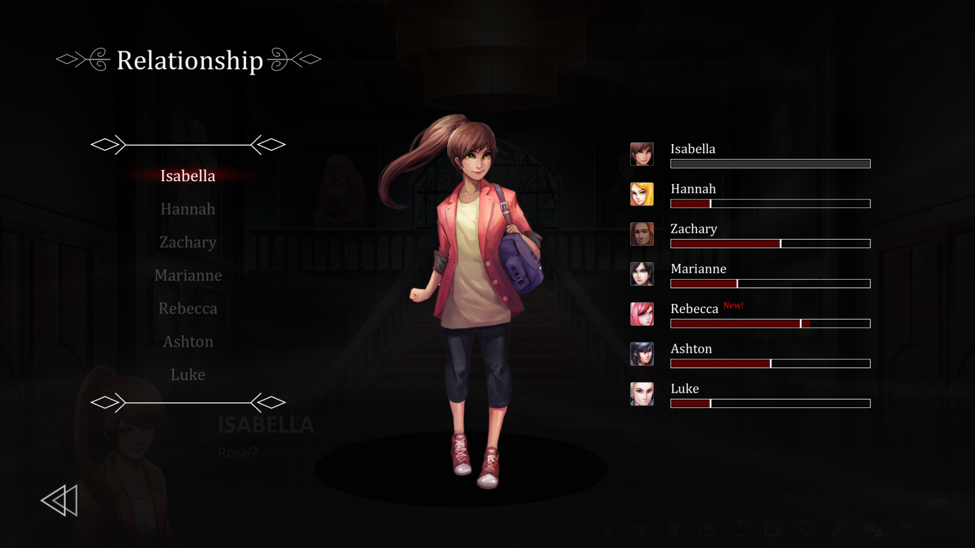 Captura 14: The Letter - Horror Visual Novel