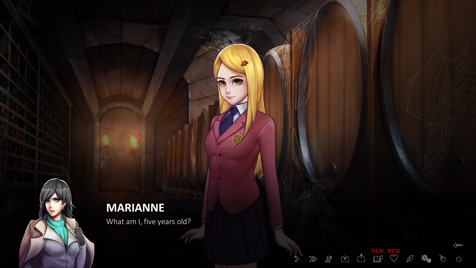 Captura 7: The Letter - Horror Visual Novel