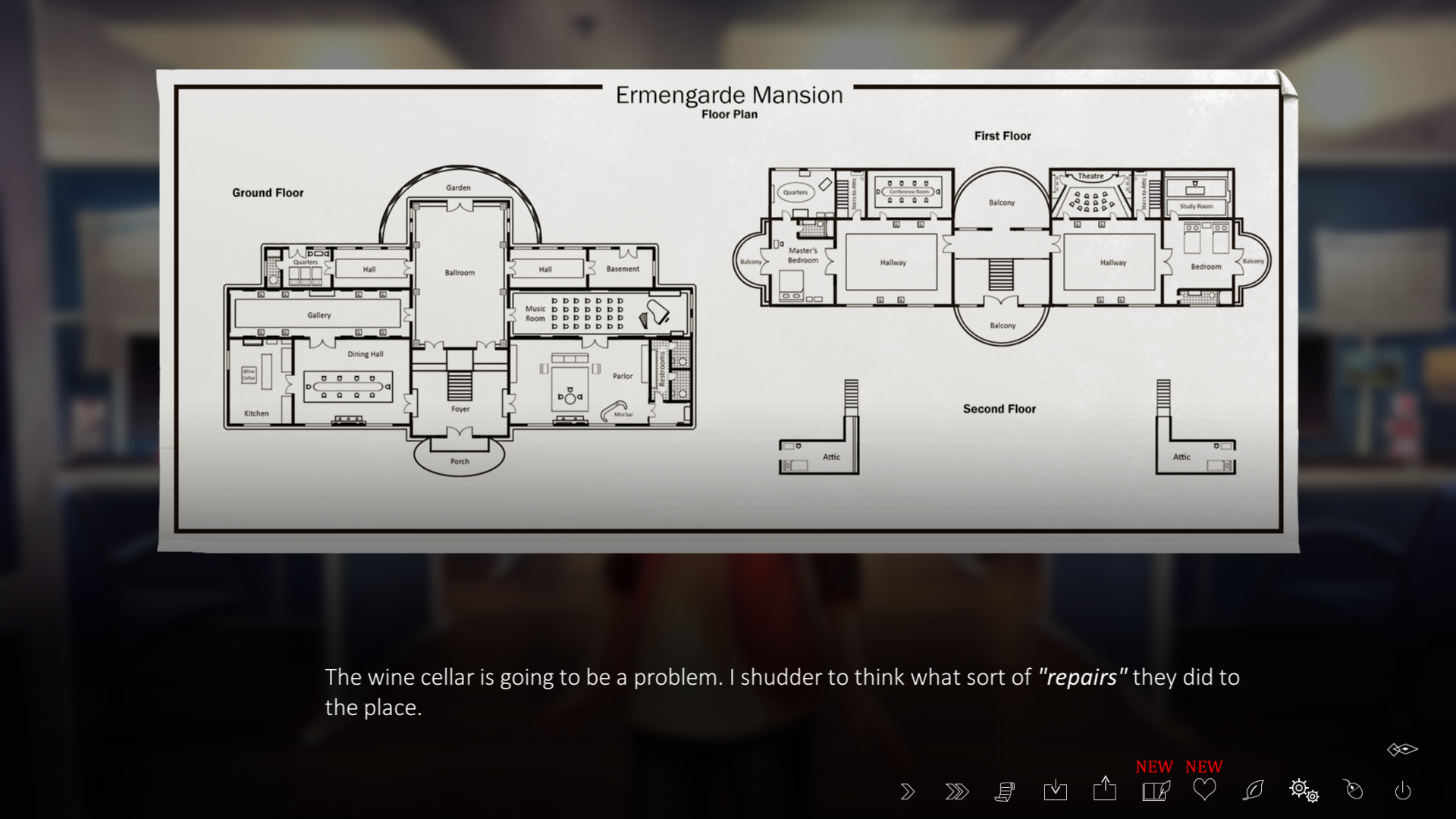 Captura 10: The Letter - Horror Visual Novel