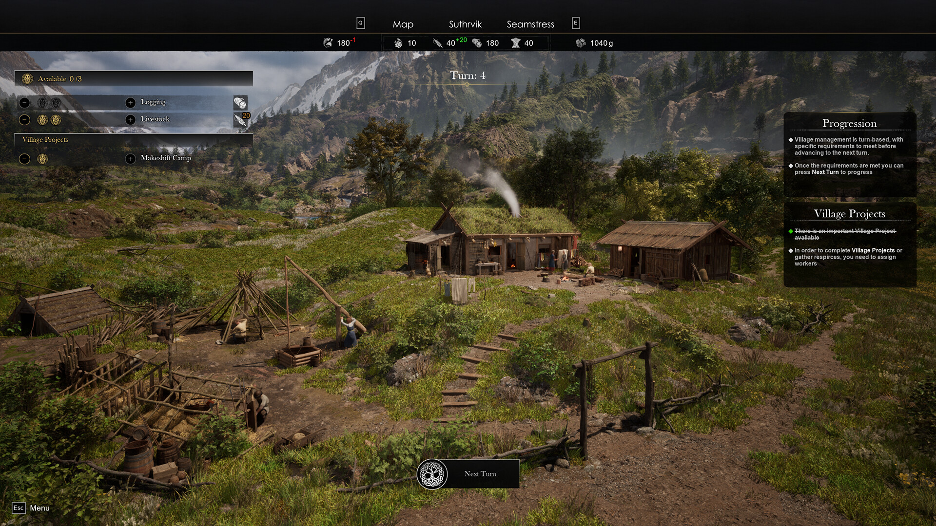 Captura: NORSE: Oath of Blood