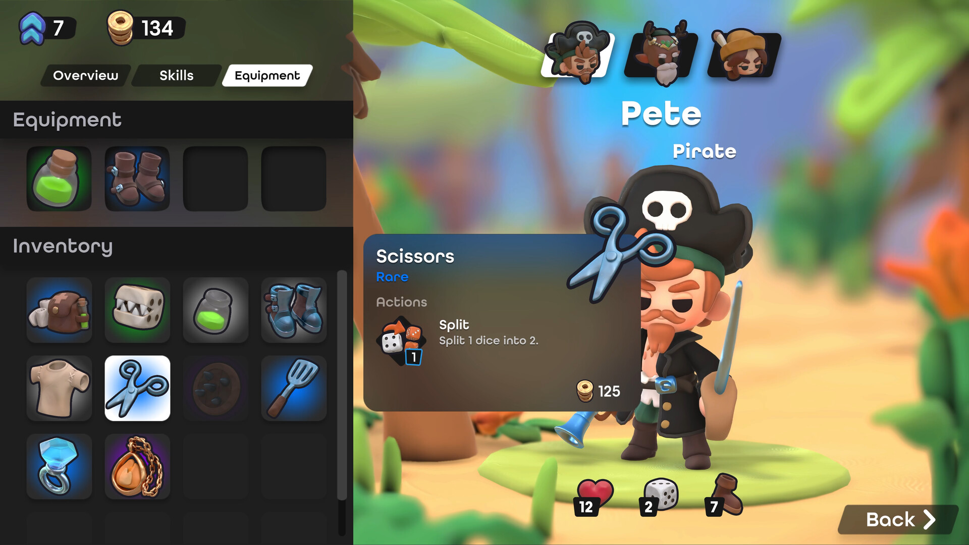 Captura 9: Dobbel Dungeon