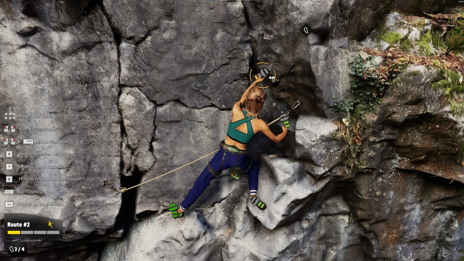 Captura: New Heights: Realistic Climbing and Bouldering