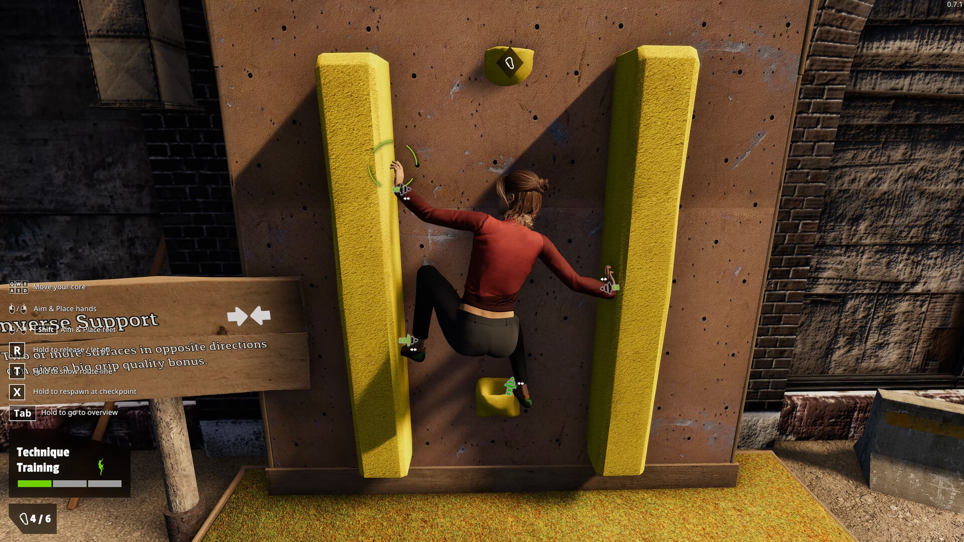 Captura: New Heights: Realistic Climbing and Bouldering