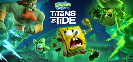 Capa: SpongeBob SquarePants: Titans of the Tide Digital Edition