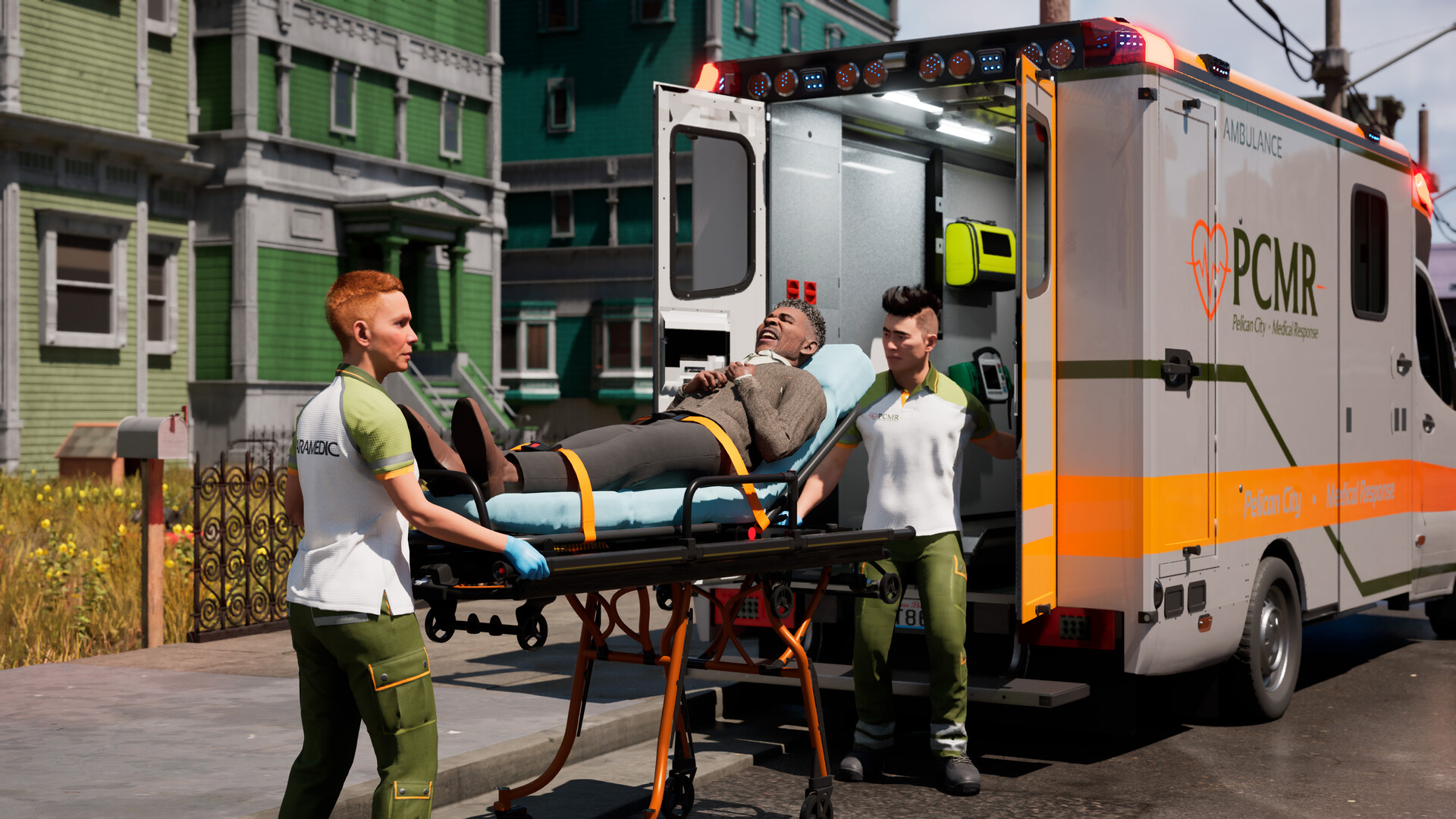 Captura: Ambulance Life: A Paramedic Simulator